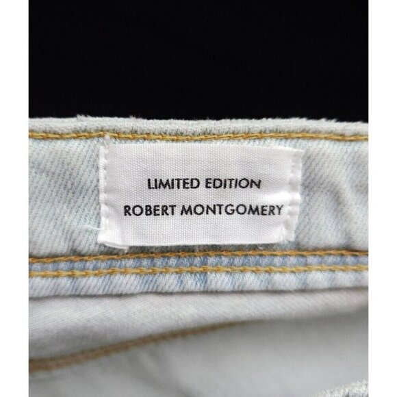 Each x Other Limited Edition Robert Montgomery Jeans 30 Scraped Slim - Picture 13 of 15